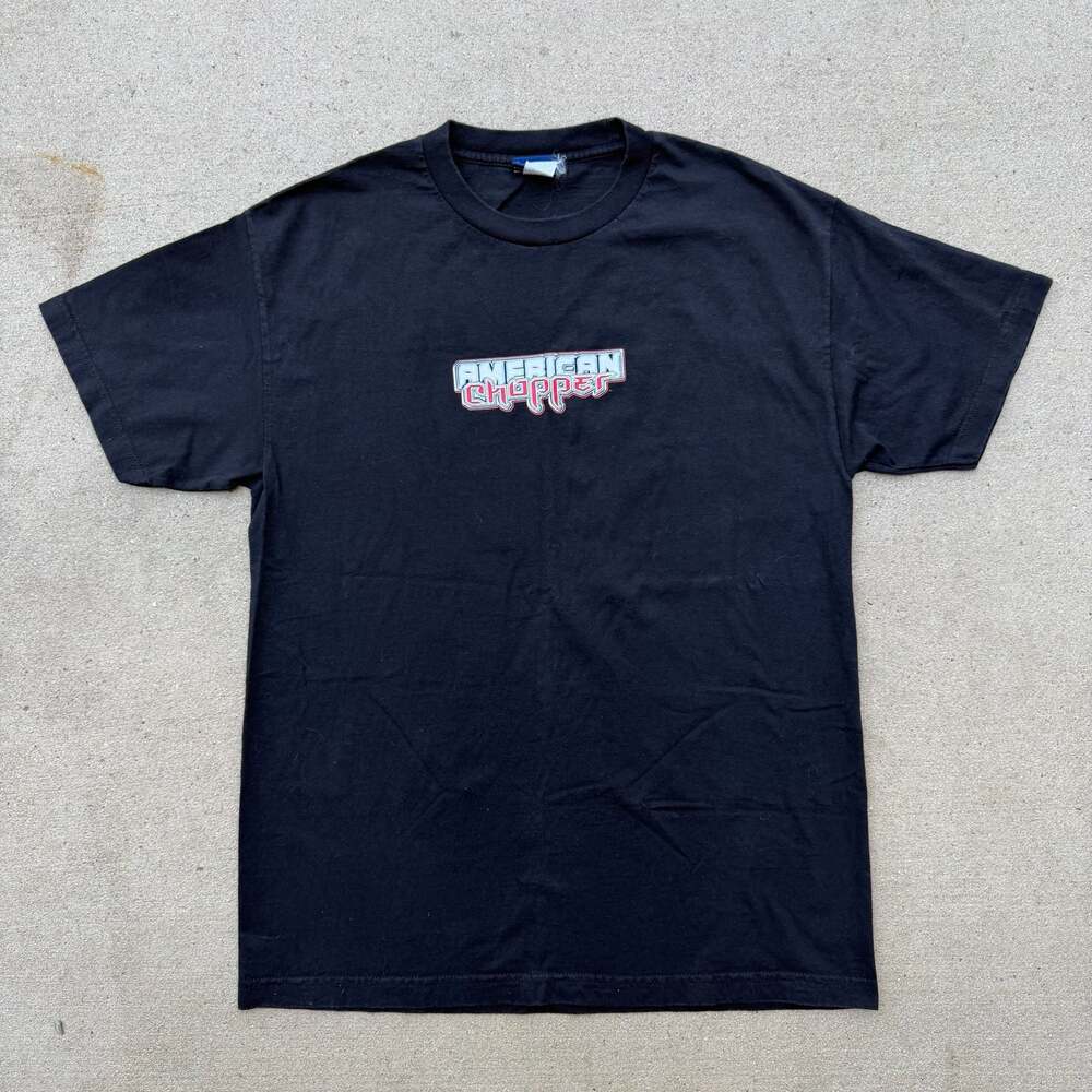 Vintage American Chopper Firebike Motorcycle Graphic T-Shirt